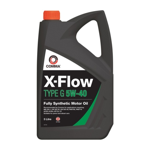 COMMA X-FLOW TYPE G A3/B4 SN/CF 5W40 5L