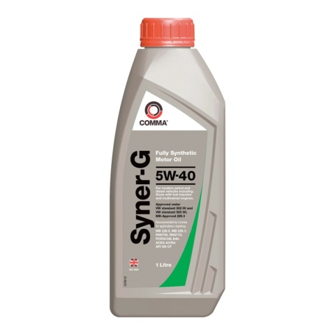COMMA SYNER-G 502.00 505.00 5W40 1L