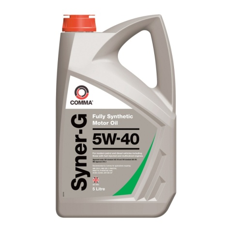 COMMA SYNER-G 502.00 505.00 5W40 5L