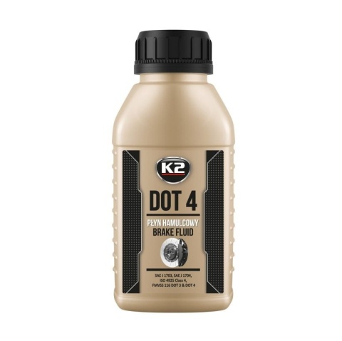 K2 DOT 4 PŁYN HAMULCOWY 250ML