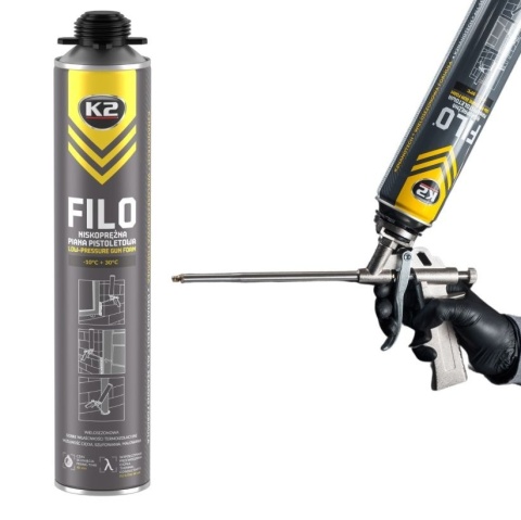 K2 FOLT PISTOLET DO PIANY MONTAŻOWEJ Z REGULACJĄ