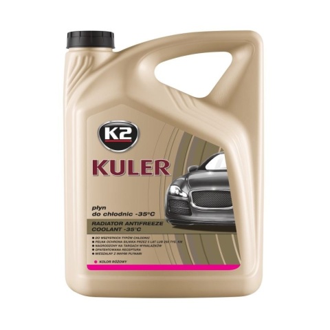 K2 KULER PŁYN DO CHŁODNIC -35C 5L RÓŻOWY