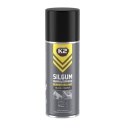 K2 SILGUM CZARNY USZCZELNIACZ BUDOWLANY 400ML