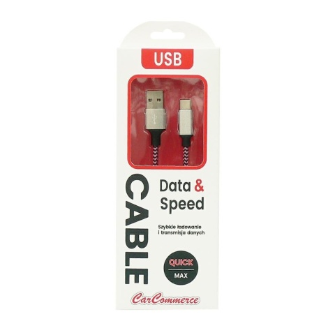 KABEL USB-A 2.0 / USB-C 2,0A 1,5M
