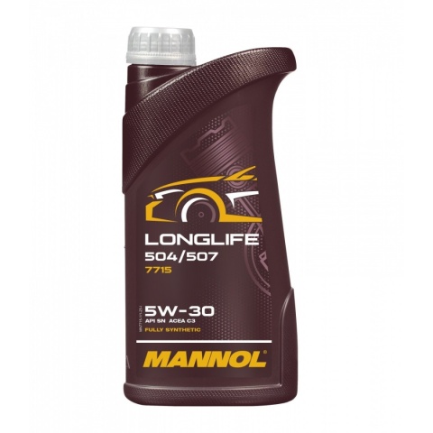 MANNOL 5W30 LONGLIFE 504/507 O.E.M. FOR VW, AU 1L