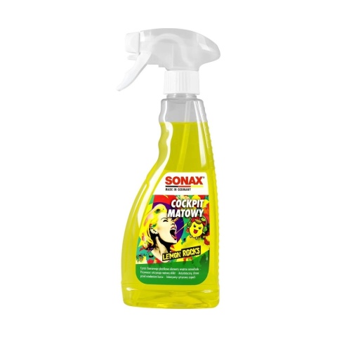 SONAX KOKPIT MATOWY LEMON ROCKS 500ML