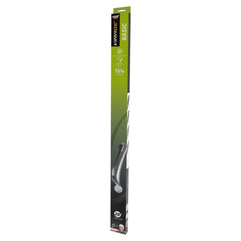 VIRAGE WYCIERACZKA PROFILOWANA BASIC 700MM 28" KARTONIK