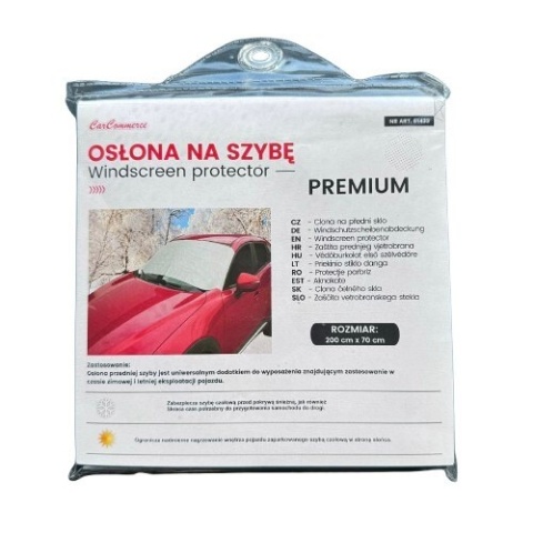 ŻALUZJA OSŁONA NA SZYBĘ 200x70 PLUS