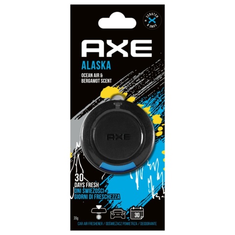 AXE 3D HANGING AIR FRESHENER ALASKA