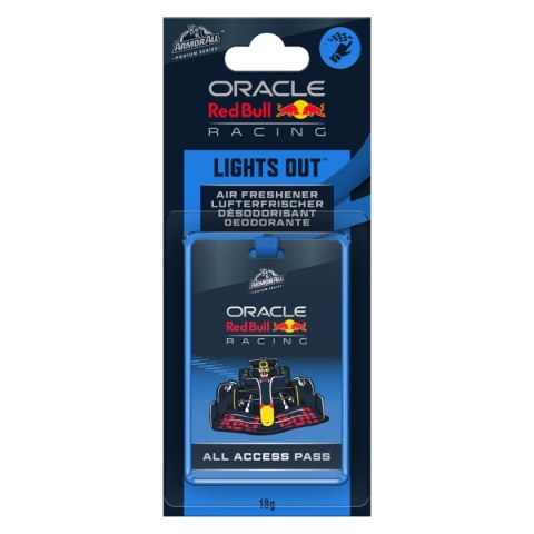 ARMORALL Hanging Access Pass Lights Out Blister Card ZAPACH - Redbull