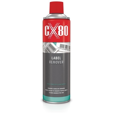 CX80 LABEL REMOVER PREPARAT DO USUWANIA NAKLEJEK 500ml