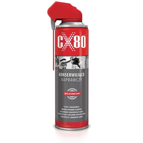 CX80 PŁYN KONSERWUJĄCO NAPRAWCZY DUO SPRAY 500ML