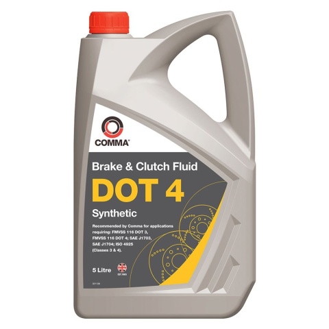 COMMA DOT 4 BRAKE FLUID 5L