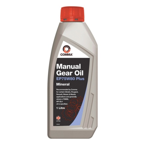 COMMA GEAR OIL EP 75W80 PLUS 1L