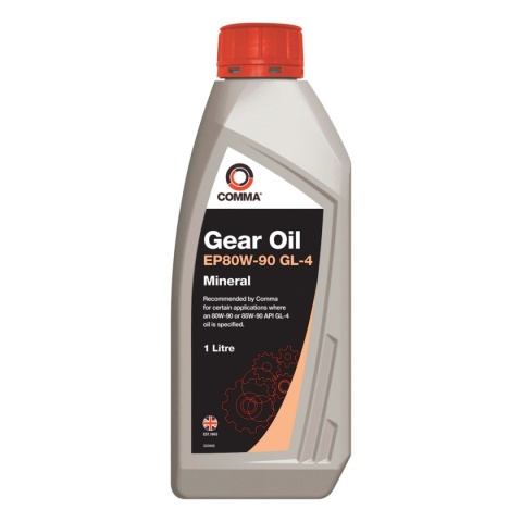 COMMA GEAR OIL EP GL-4 80W90 1L