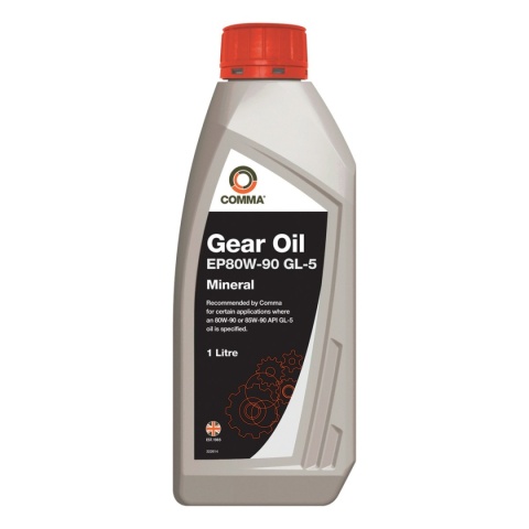 COMMA GEAR OIL EP GL-5 80W90 1L