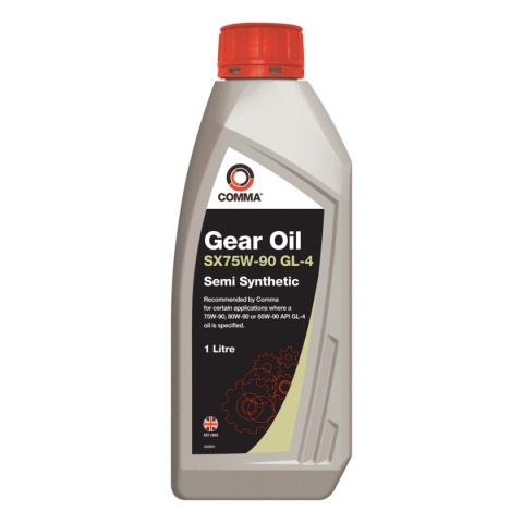 COMMA GEAR OIL SX GL-4 75W90 1L