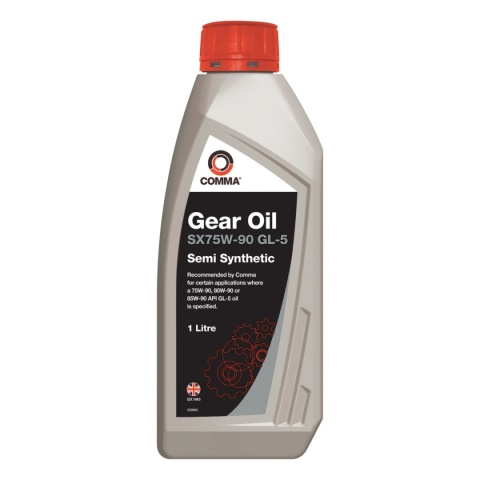 COMMA GEAR OIL SX GL-5 75W90 1L