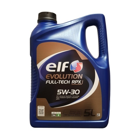 ELF EVOLUTION FULL TECH RPX 5W30 5L