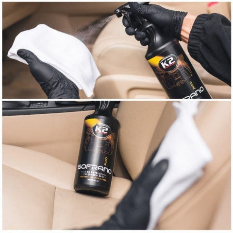 K2 SOFRANO PRO LEATHER CLEANER CZYSZCZENIE SKÓRY 1L
