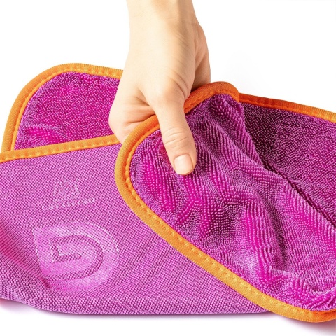 MA PRO DETAILING X-TWIST PURPLE SIDED 580GSM MIKROFIBRA DO SZYB I PIELĘGNACJI WNĘTRZA 40x40cm
