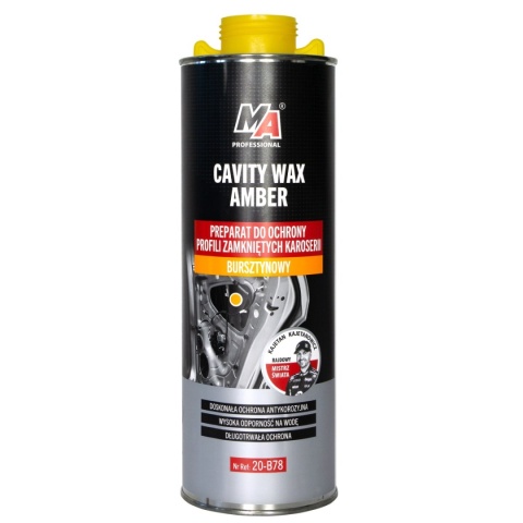 MA PRO PREPARAT DO KONSERWACJI PROFILI ZAMKNIĘTYCH KAROSERII 1L POD PISTOLET BURSZTYNOWY