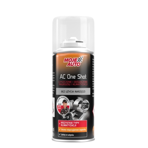 MOJE AUTO AC ONE SHOT ODŚWIEŻACZ KLIMATYZACJI BLACK 150ML