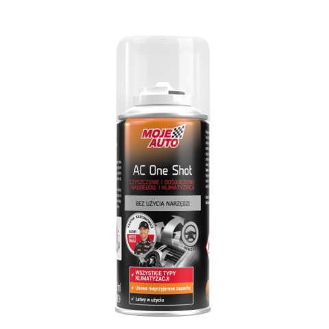 MOJE AUTO AC ONE SHOT ODŚWIEŻACZ KLIMATYZACJI NEW CAR 150ML