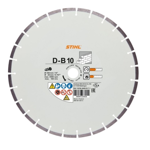STIHL TARCZA TNĄCA D-B10 400MM/16"