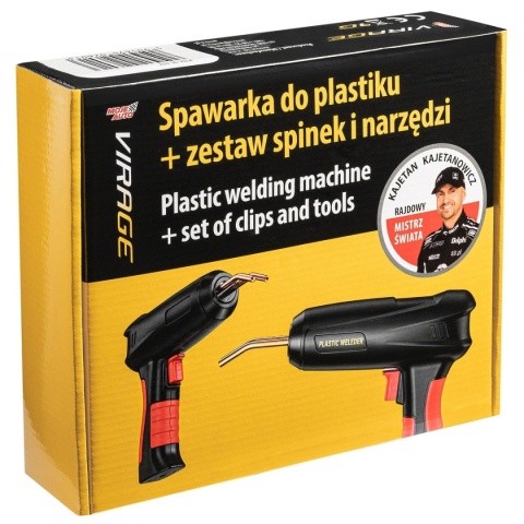 VIRAGE SPAWARKA DO PLASTIKU + ZESTAW SPINEK I NARZĘDZI