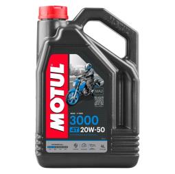 MOTUL 3000 20W50 4T 4L MOTUL 107319