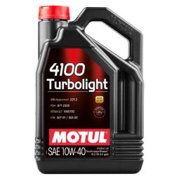 MOTUL 4100 TURBOLIGHT 10W40 5L MOTUL 108645