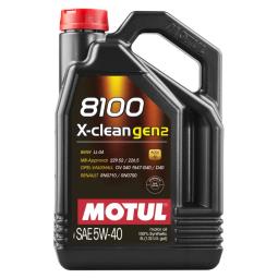 MOTUL 8100 X-CLEAN GEN-2 5W40 5L MOTUL 109762