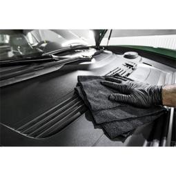 MOJE AUTO DETAILER MIKROFIBRA APT BLACK (ALL PURPOSE TOWEL) 370g/m2 40x40cm LASER CUT MOJE AUTO 19-663