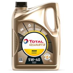 TOTAL QUARTZ 9000 ENERGY 5W40 5L TOTAL 2216272