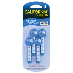 CALIFORNIA SCENTS NEW CAR 4SZT  DO NAWIEWU CALIFORNIA SCENTS 34-035