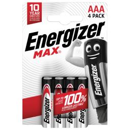 ENERGIZER BATERIA MAX ALKALICZNMA AAA LR03 E92 BLISTER 4 SZT ENERGIZER 39-009