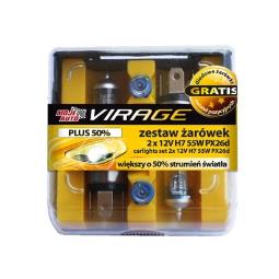 ŻARÓWKA VIRAGE ZESTAW PULS 50PROC 12V H7 55W VIRAGE 91-018