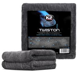 K2 TWISTON MIKROFIBRA WŁOSIE SKRĘCONE Z OBU STRON 60x90 1200g  K2 D0225