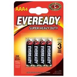 ENERGIZER BATERIA EVEREADY SUPER HEAVY DUTY CYNKOWA AAA R3 BLISTER 4 SZT ENERGIZER 39-007