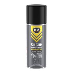 K2 SILGUM CZARNY USZCZELNIACZ BUDOWLANY 400ML K2 B440