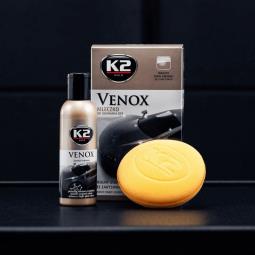 K2 VENOX 180G MLECZKO + GĄBKA DO USUWANIA RYS K2 G050