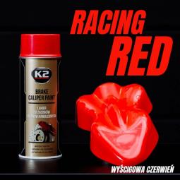 K2 BRAKE CALIPER SPRAY – CZERWONY 400ML LAKIER DO ZACISKÓW K2 L346CE