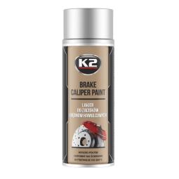 K2 BRAKE CALIPER SPRAY- SREBRNY 400ML LAKIER DO ZACISKÓW K2 L346SR