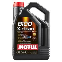 MOTUL 8100 X-CLEAN 5W40 5L MOTUL. 102051