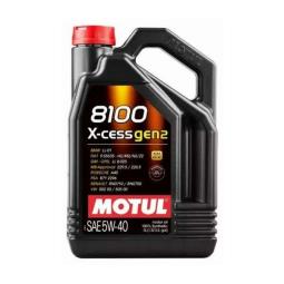 MOTUL 8100 X-CESS GEN-2 5W40 5L MOTUL 109776