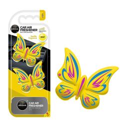 AROMA CAR ZAPACH DOUBLE BUTTERFLY VANILLA AROMA CAR MTMP029073