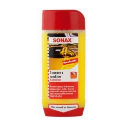 SONAX SZAMPON Z WOSKIEM 0,5L SONAX 313200
