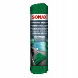 SONAX ŚCIERECZKA ZIELONA MIKROFIBRA 38x38 SONAX 498441