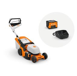 STIHL AKUMULATOROWA KOSIARKA DO TRAWNIKÓW RMA 448.3 V SET  STIHL WA41-011-1431